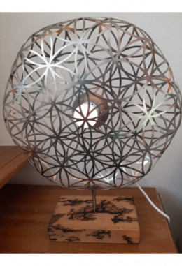 Blume des Lebens Tischlampe