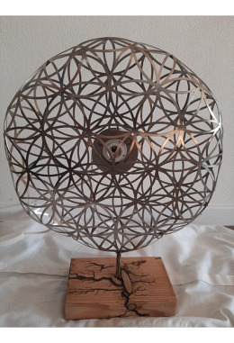 Blume des Lebens Tischlampe