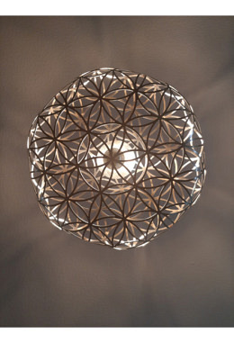 Blume des Lebens Hängelampe