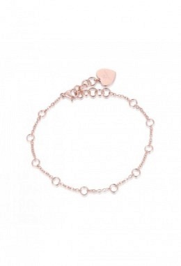 Bracciale In Acciaio Rosé