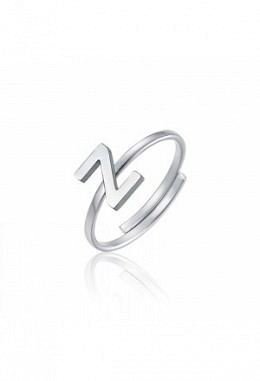 Anello con iniziale Z