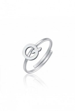 Anello con iniziale Q