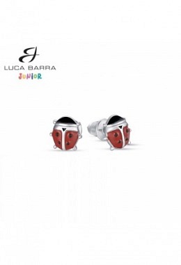 Orecchini con coccinella