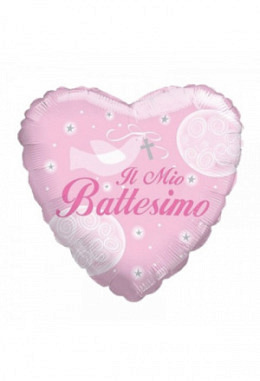 Palloncino Cuore Battesimo