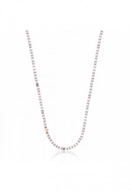 Collana con pietre bianche