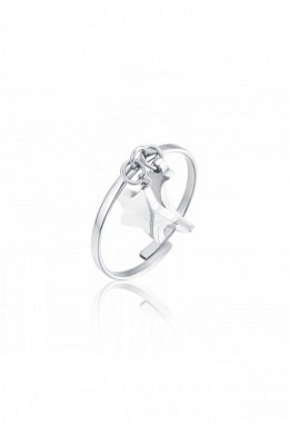 Anello con Stella e Luna