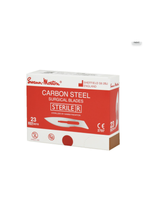 Lames de bistouri Swann Morton n ° 23 stériles boîte de 100