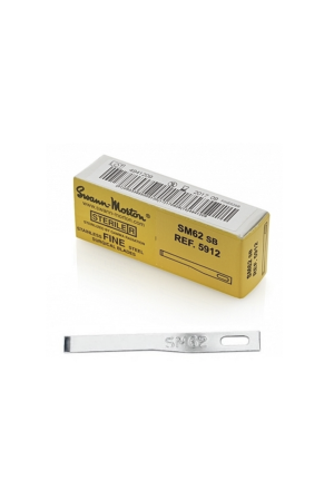 Lames de gouge Swann Morton n ° 62 stériles boîte de 25