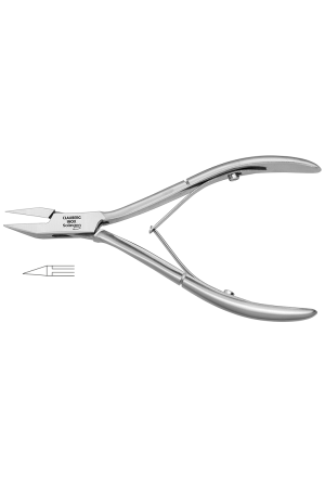 Clauberg 5201.6 Pince d'angle 11,5 cm flèche