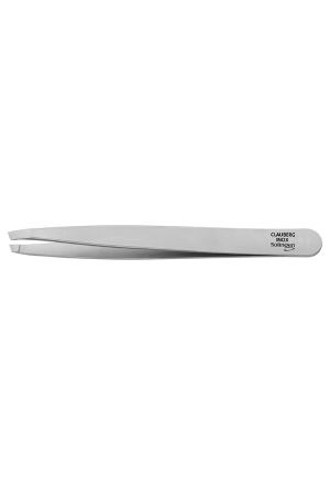 Pince à épiler oblique Clauberg 5098 - 9.5 cm