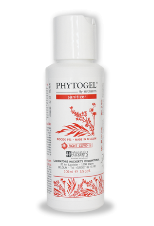 PHYTOGEL® SANITIZER 100 ML, flacon de poche, gel hydro-alc..