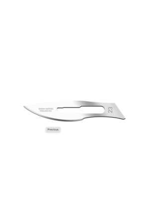 Lames de bistouri Swann Morton n ° 23 stériles boîte de 100