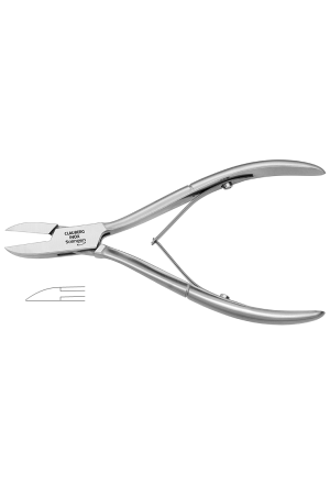 Clauberg 5201.9 Pince à coin 13 cm conception robuste