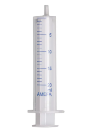 Einwegspritze Kunststoff 20 ml (5 Stk)