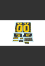 Öhlins Sticker Kit RXF38 m.2 gelb