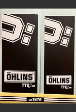Öhlins Sticker Kit TTXAir m.2 m.2 weiss
