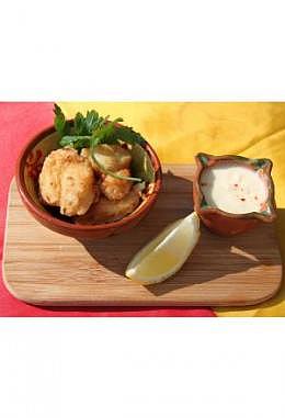 Bacalao fresco rebozado