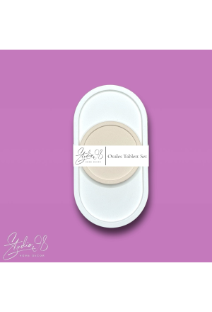 Ovales Tablett Set °Natur°