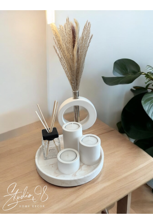 Teelichthalter 3er Set °Natur°