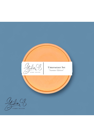 Untersetzer 2er Set - Koralle