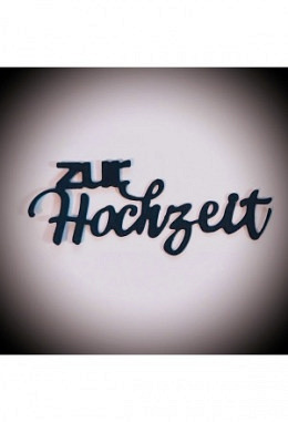 Zur Hochzeit