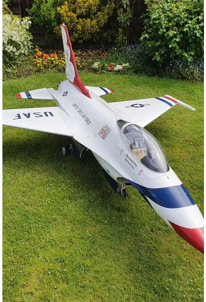 F-16, Jetlegent, Zylindertank Set 2x 3.4 Liter