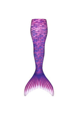 Asian Magenta Mermaid Tail