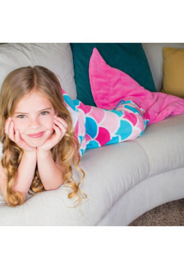 Kuscheldecke Meerjungfrauenschwanz