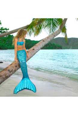 Tidal Teal Mermaid Tail