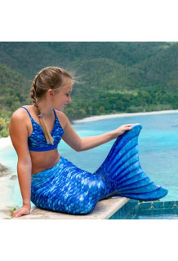 Arctic Blue Mermaid Tail