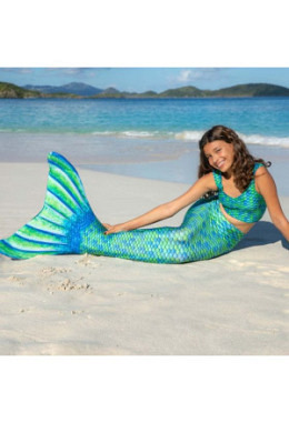 Aussie Green Mermaid Tail