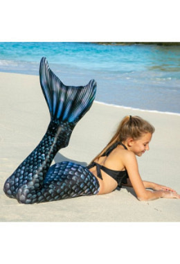 Barracuda Black Mermaid Tail