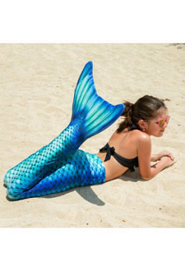 Aquamarine Mermaid Tail