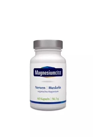 Citrate de magnésium (60 gélules)