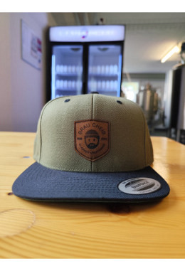 Tächlichäppli (Snapback Cap) olivgrün/..