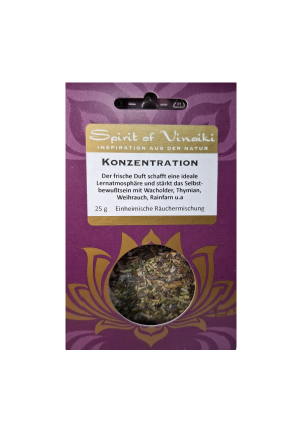 Räuchermischung Konzentration