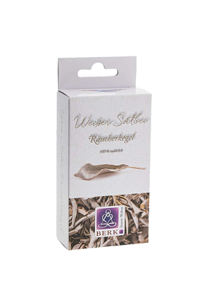 Räucherkegel Weißer Salbei (pyramidenförmig)