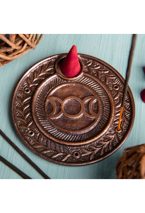 Halter Sonne/Mond Kupfer antik