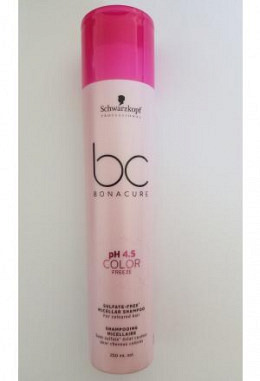 Bonacure pH 4.5 Color Freeze Micellar Shampoo 250ml