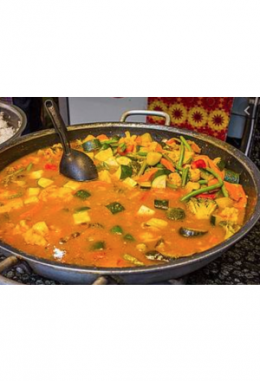 Indisches Poulet-Curry