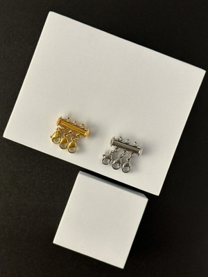 Drei-Layer-Halskette Magnetverschluss