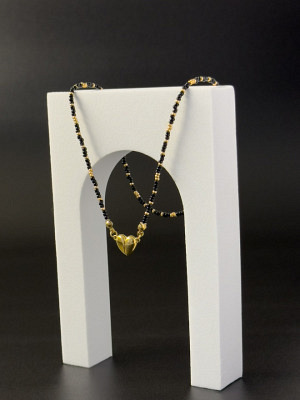 Golden Heartline - Halskette