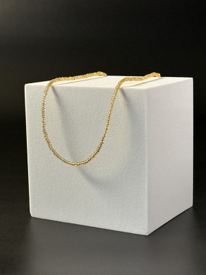 Golden Glow Elegance - Halskette