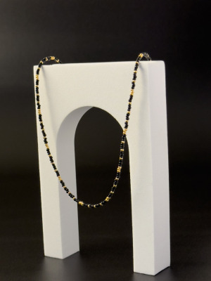 Golden Heartline - Halskette