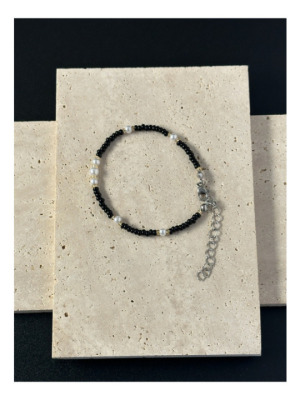 Noir Pearl - Armband