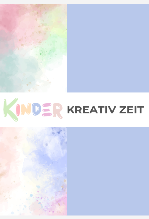 Kinder kreativ Zeit