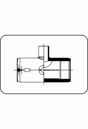 E-T-Stück reduziert