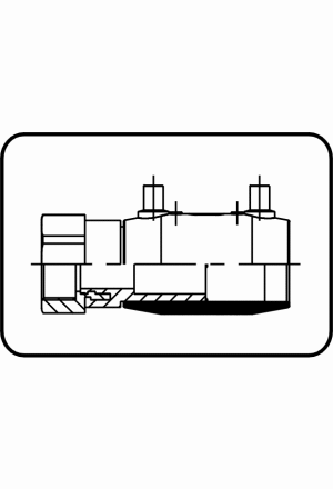 E-Übergangsmuffe mit Messing-Innengewinde