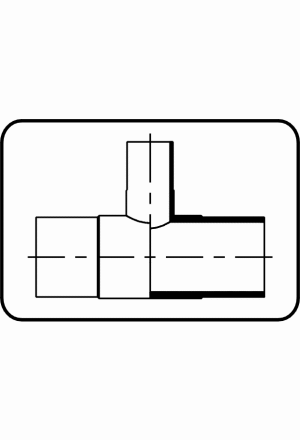 T-Stück reduziert