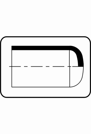 Endkappe lange Schenkel